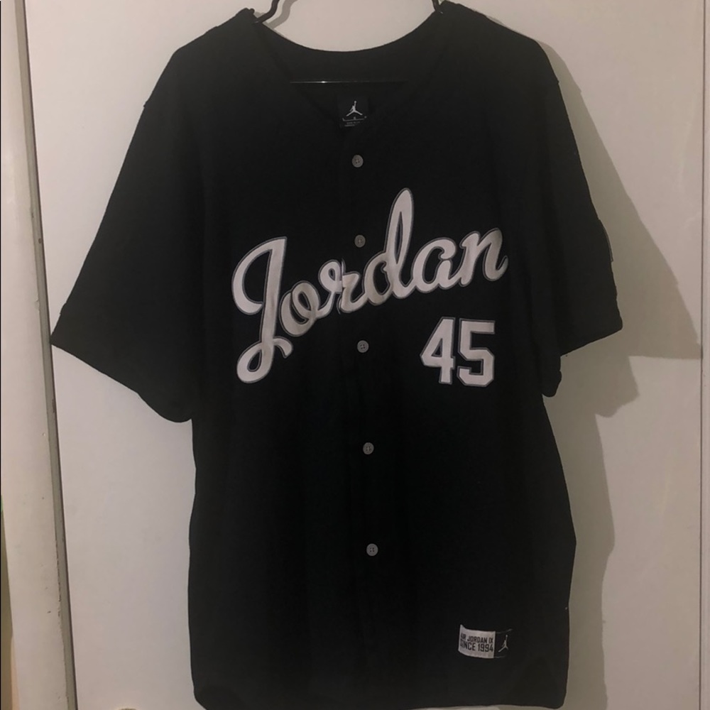 Jordan 45 baseball jersey
